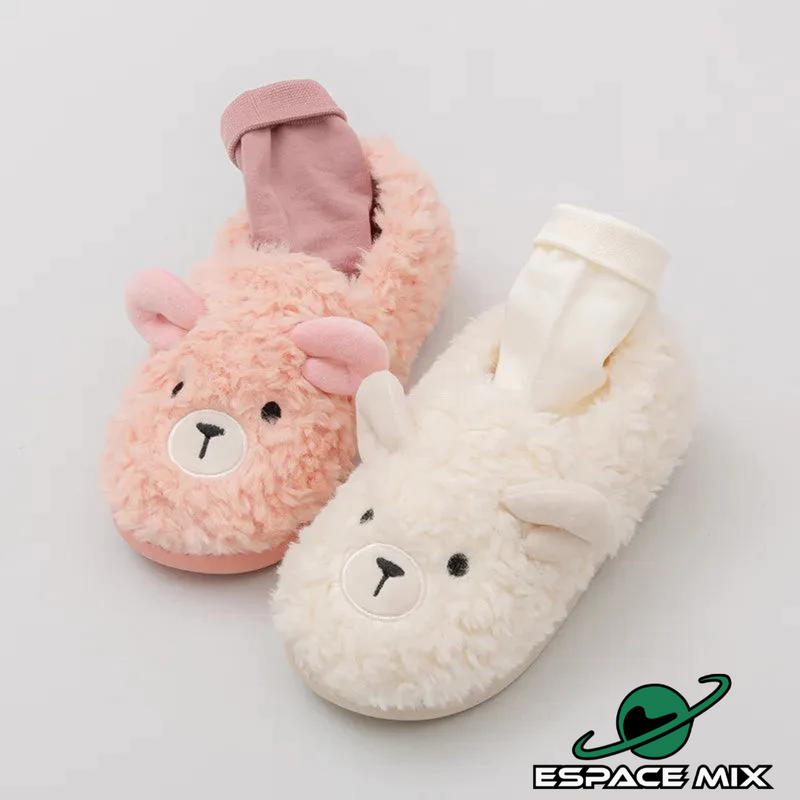 Pantufa de algodão, ovelhinhas