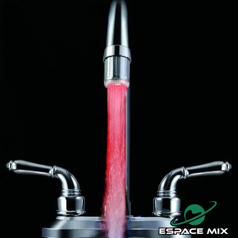 Bico De Torneira Com Led Colorido