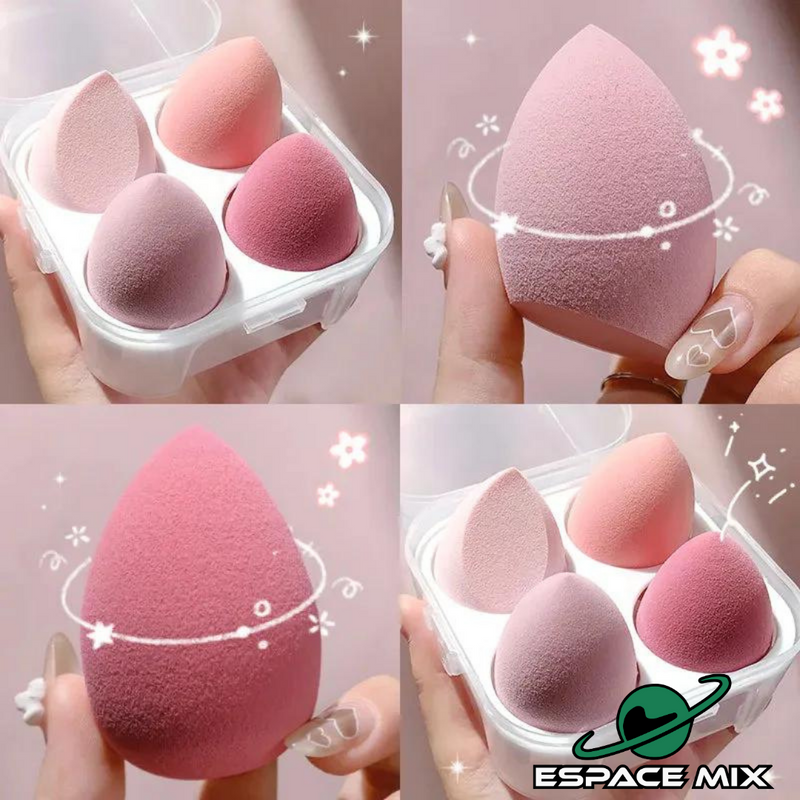 Esponja De Coxinha Cosmética Para Maquiagem