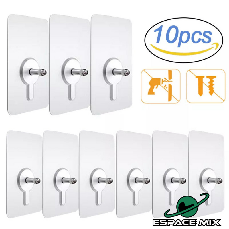 Adesivo Fish Glass KIT 10 UNIDADES