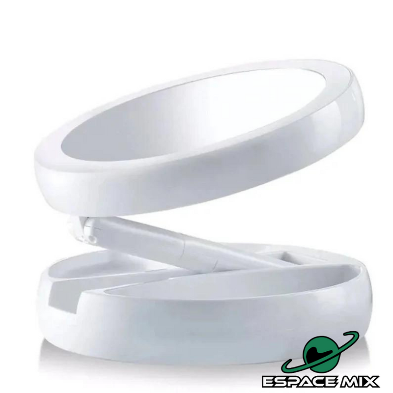 Espelho Para Maquiagem Com Luzes LED
