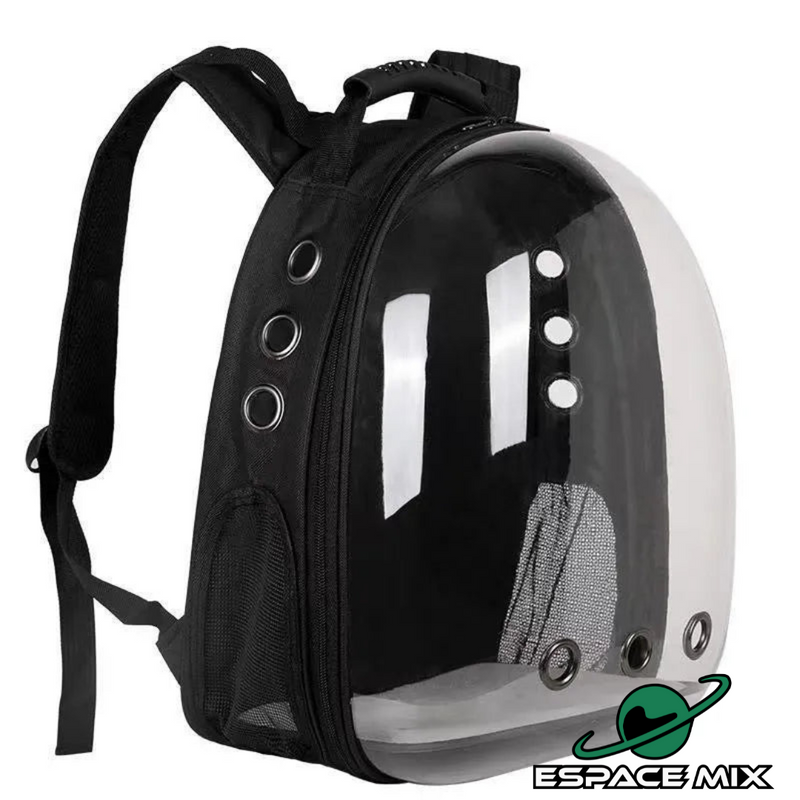 Mochila Bolha Transparente Para Gatos