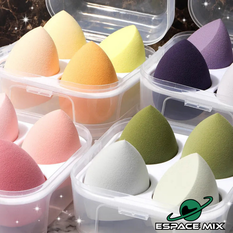 Esponja De Coxinha Cosmética Para Maquiagem