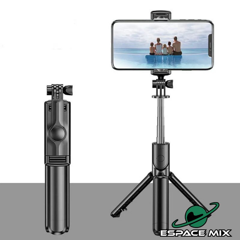 Mini Tripé De Selfie Dobrável Sem Fio