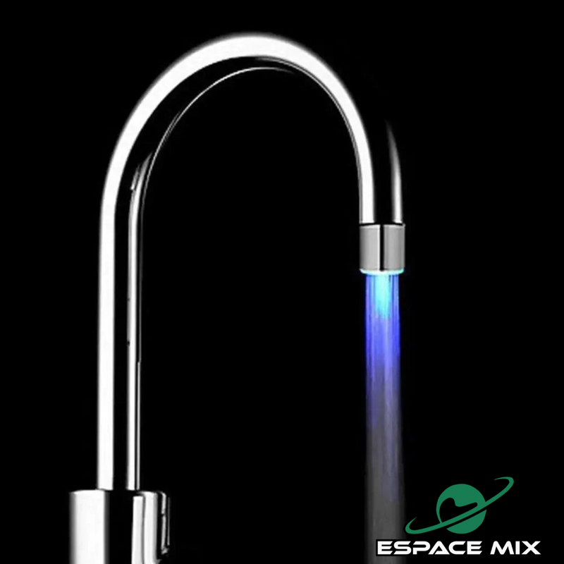 Bico De Torneira Com Led Colorido