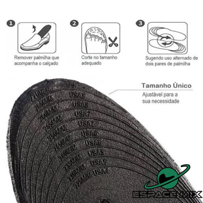 Palmilha Altura MAX + BRINDE